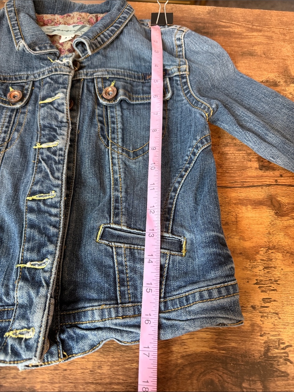 Seven7 Women's Blue Denim Jean Jacket - Picture 6 of 6